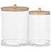 Set Di 2 Barattoli Andrea House Ba72112 Acrilico Ø 15 X 12 Cm - Foto miniatura 1