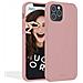 Cover Per Iphone 13 Pro Max Premium Silicone Microfibra, Rosa - Foto miniatura 1