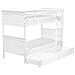 Letto A Castello Con Contenitore Legno Bianco 90 X 200 Cm Albon - Foto miniatura 5
