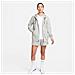 Felpa Con Cappuccio Full Zip Cw6955-063 Donna Taglia Xl Colore Grigio - Foto miniatura 4