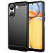 Custodia B-case Tpu Silicone Cover Case Per Xiaomi Redmi 13c - Poco C65 Carbon Metal Black - Foto miniatura 1