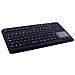 Induproof Advanced Silicone Keyboard With Touchpad And Num Block Ip68 Desinfectable 104 Keys Vesa Usb Colour Black Layout De (kg18216) - Foto miniatura 1