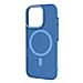 Apple Iphone 16 Pro Cover Magsafe In Tpu Design Semi Trasparente Blu - Foto miniatura 1