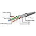 PP6-0.25M /W cavo di rete Bianco 0,25 m Cat6 F /UTP (FTP) - Foto miniatura 2