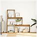 Libreria 3ripiani Rovere Artigianale 123x29x123cm In Truciolato - Foto miniatura 3