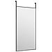 Lusso Casadino -  Specchio Da Porta Nero 40x80 Cm In Vetro E Alluminio - Foto miniatura 2