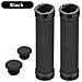 Manopole Per Manubrio Mountain Bike - Comfort E Controllo Ottimizzati Black - Foto miniatura 1