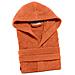 Accappatoio Con Cappuccio Spugnissima Minorca In Cotone Colore Arancio Misura L - Foto miniatura 3