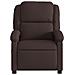 Poltrona Elettrica Reclinabile Marrone Scuro in Tessuto - Foto miniatura 9