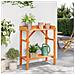 Tavolo da Giardino in Acacia 75x40x90 cm Legno Massello di Pino - Foto miniatura 4