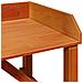 Tavolo da Giardino in Acacia 75x40x90 cm Legno Massello di Pino - Foto miniatura 8