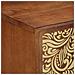 Set di Mobili da Bagno  3 Pezzi Legno Massello di Mango Grezzo, Armadio per Lavabo  62x33x58 cm Legno Massello di Mango, Specchio da Bagno  50x70x3 cm Legno Massello di Mango, Credenza  38x33x160 cm Legno Massello di Mango - Foto miniatura 8