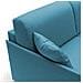 Evans Divano Letto Angolare Impermeabile T13 Azzurro - Foto miniatura 4