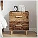 Armadietto per letto Legno vecchio 40 x 35 x 47,5 cm - Foto miniatura 4