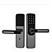 Serratura Smart Grigia Rf-006 Con App, Codice, Tessera E Chiave - Foto miniatura 1