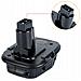 Adattatore Per Batteria Dewalt Dca1820 - Compatibile Con Utensili 18v Nicad /nimh E Batterie 20v Li-ion | Montaggio Facile, Costruzione Robusta - Foto miniatura 2