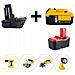 Adattatore Per Batteria Dewalt Dca1820 - Compatibile Con Utensili 18v Nicad /nimh E Batterie 20v Li-ion | Montaggio Facile, Costruzione Robusta - Foto miniatura 7