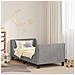 Struttura letto bambini con testata Grigio Chiaro 80 x 160 cm - Foto miniatura 2