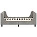Struttura letto bambini con testata Grigio Chiaro 80 x 160 cm - Foto miniatura 6