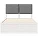 Letto con Testiera Rivestita Grigio chiaro 120 x 190 cm - Foto miniatura 5