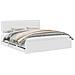 Struttura del letto Bianco 180 x 200 cm Legno Ingegnerizzato - Foto miniatura 1