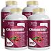 Cranberry + Vitamina C 650 Compresse - Mirtillo Rosso e Vitamina C - Vie Urinarie, Drenaggio e Azione Antiossidante (Confezione quadrupla) - Foto miniatura 1