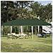 Tenda per feste a pop-up 575 x 290 x 245 cm Verde - Foto miniatura 2