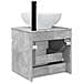 Mobile lavabo da parete Grigio Cemento 49 x 44,5 x 66,5 cm - Foto miniatura 3