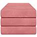 Divano Letto Pieghevole 120 x 67 x 45 cm Rosa - Foto miniatura 4