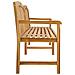 Panchina in legno intagliata a mano Naturale 228 x 61 x 94,5 cm - Foto miniatura 4