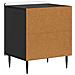 Armadio da Notte 2 pcs Nero 43 x 34,5 x 52 cm - Foto miniatura 7