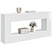 Tavolo consolle Rigato Bianco Lucido 155 x 29 x 74 cm - Foto miniatura 3