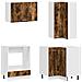 Unità Cucina LYON 8 pcs Rovere Fumo Legno ingegnerizzato - Foto miniatura 4