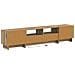 Mobile TV LED a 5 pezzi Rovere Artigianale Legno ingegnerizzato - Foto miniatura 4