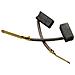 Spazzole di carbone per DeWalt DW682KB Tipo 3 - 6 x 7 x 13 mm - coppia - Foto miniatura 2