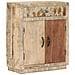 Credenza 60x30x75 Cm In Legno Massello Di Mango - Foto miniatura 1