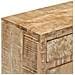 Credenza 60x30x75 Cm In Legno Massello Di Mango - Foto miniatura 6