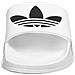 Adidas Adilette Lite, Scarpe Da Ginnastica Uomo, Ftwr Bianco / core Nero / ftwr Bianco, 40.5 Eu - Foto miniatura 4