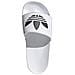 Adidas Adilette Lite, Scarpe Da Ginnastica Uomo, Ftwr Bianco / core Nero / ftwr Bianco, 40.5 Eu - Foto miniatura 7