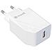 Muvit Per Il Cambiamento Trasformatore 2.4a Usb 12w Bianco - Foto miniatura 1