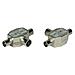 69914 2xCoax Coassiale Argento cavo di interfaccia e adattatore - Foto miniatura 1