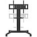 VB-STND-002 75" Portable flat panel floor stand Nero base da pavimento per tv a schermo piatto - Foto miniatura 5