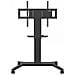 VB-STND-002 75" Portable flat panel floor stand Nero base da pavimento per tv a schermo piatto - Foto miniatura 12