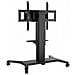 VB-STND-002 75" Portable flat panel floor stand Nero base da pavimento per tv a schermo piatto - Foto miniatura 9