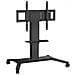VB-STND-002 75" Portable flat panel floor stand Nero base da pavimento per tv a schermo piatto - Foto miniatura 10