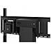 VB-STND-002 75" Portable flat panel floor stand Nero base da pavimento per tv a schermo piatto - Foto miniatura 6