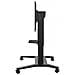 VB-STND-002 75" Portable flat panel floor stand Nero base da pavimento per tv a schermo piatto - Foto miniatura 11