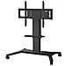 VB-STND-002 75" Portable flat panel floor stand Nero base da pavimento per tv a schermo piatto - Foto miniatura 8