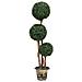 Pianta Di Bosso Artificiale A Sfera Con Vaso Verde 119 Cm - Foto miniatura 2