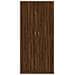 Armadio Rovere Marrone 90x52x200 cm in Legno Multistrato - Foto miniatura 3